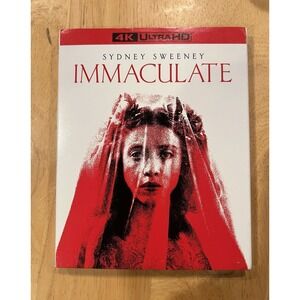 Immaculate (4K UHD Blu-ray, 2024) w/ Slipcase Pre-Owned